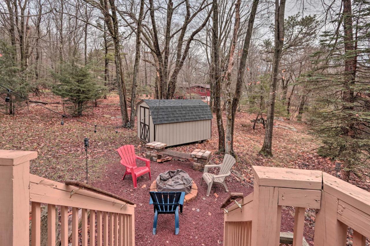 Poconos Home With Game Room Walk To Lake Harmony! Exterior photo